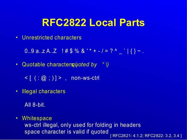 rfc 2822